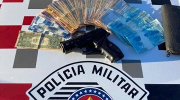 Bandidos foram presos ap�s roubo de caminhonete e R$ 18 mil em Osvaldo Cruz