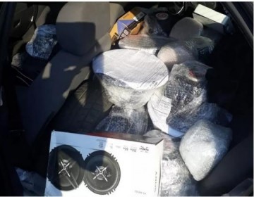 Parapu�: Pol�cia Rodovi�ria apreende R$ 12 mil em equipamentos de som automotivo contrabandeados do Paraguai