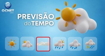 Quinta-feira, 17, ser� de sol com nuvens passando para chuvoso � tarde