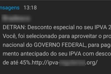 O per�odo de pagamento do IPVA  2025 est� sendo usado por criminosos para a aplica��o de golpes