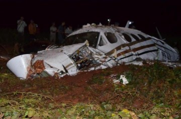 Avio cai na zona rural de Cndido Mota e mata cinco pessoas