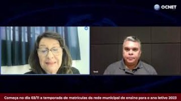 V�DEO: Rede Municipal de Ensino abre temporada de matr�culas no pr�ximo dia 3 de novembro