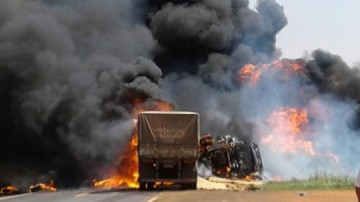 Colis�o frontal mata homem na SP-457