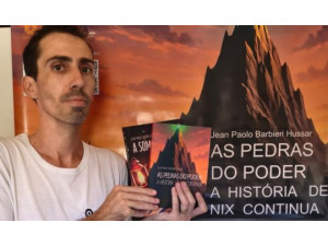 Professor Jean Barbieri lan�a hoje seu novo livro: 'As Pedras do Poder'