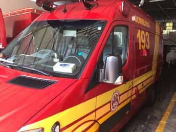 Bombeiros de Osvaldo Cruz salvam vida de crian�a de 14 dias que estava engasgada