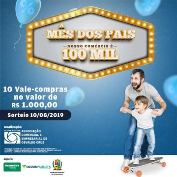 ACEOC promove 2� Etapa da Campanha 'Nosso Com�rcio � Cem Mil'