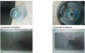 Pol�cia Militar recupera tablet e botij�o de g�s furtados de posto de sa�de da Rua Salgado Filho
