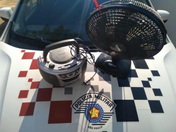 Pol�cia Militar recupera objetos furtados de resid�ncia no Promorar