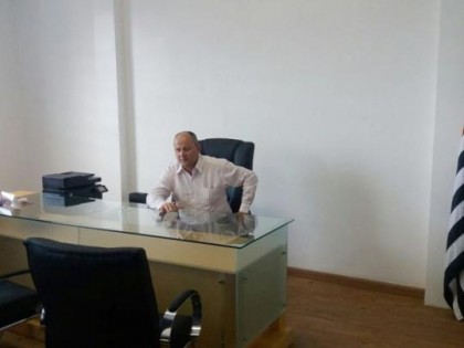 Presidente da Cmara Municipal assumiu o cargo de prefeito nesta segunda-feira (19) (Foto: Mariane Santos/TV Fronteira)