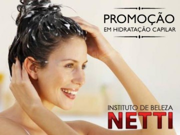 Confira a super promo��o em hidrata��o capilar do Instituto de Beleza Netti