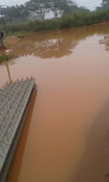 Internauta reclama de ponto de alagamento no Distrito-2