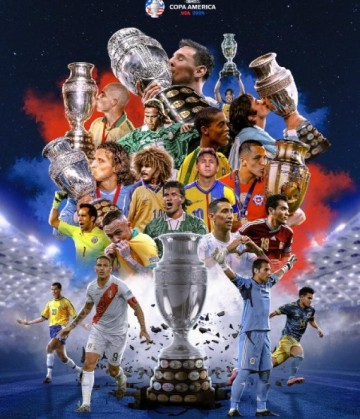 Copa Am�rica come�a nesta quinta-feira, 20 de junho