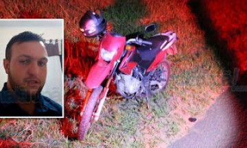 Motociclista morre ap�s colidir contra porco selvagem em vicinal