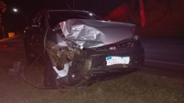 Acidente na Vicinal Luiz Rovina deixa feridos