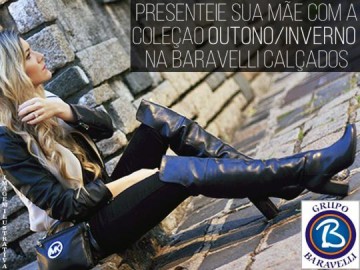 Sapatos,Botas, t�nis ou confec��es: a Baravelli tem o presente certo para sua m�e