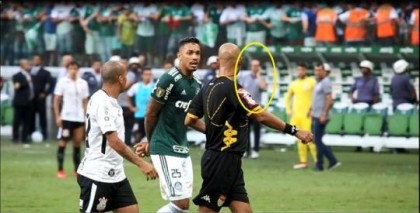 Palmeiras x Corinthians Ivan Grava (Foto: Reproduo)