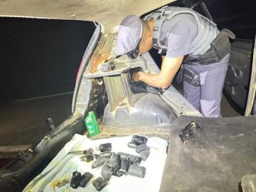 Homem � preso ap�s transportar 11 kg de haxixe em fundo falso na lataria de ve�culo, em Rancharia