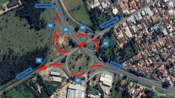 Obras interditam trevo de acesso a Tup�; confira os desvios