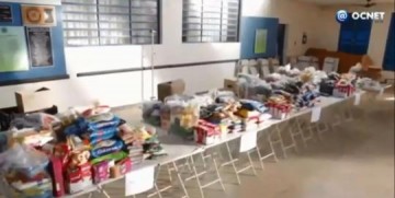 VDEO: Lions Clube entrega donativos arrecadados no 4 Pedal Solidrio