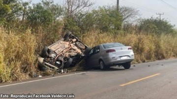 Cinco pessoas ficam feridas em acidente na vicinal Bastos/ Tup�
