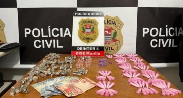 Dise prende um por trfico e encontra drogas com ajuda de ces da PM