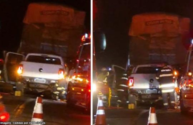 Cinco pessoas ficam feridas em acidente na SP-294 entre Iacri e Tup�