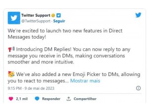 Twitter anuncia DMs criptografadas, chamadas de voz/vdeo e mais