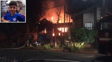 Casa do acusado de esquartejar menino de 10 anos � incendiada em Assis