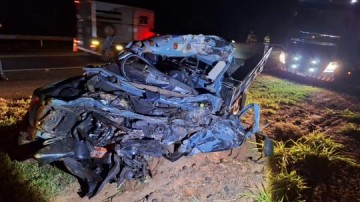 Idosos morrem em grave acidente na SP-425, em Parapu�