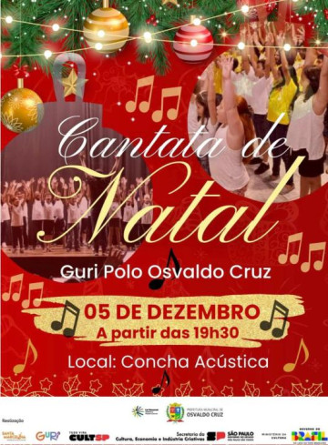 Projeto Guri tem Cantata de Natal na Concha Ac�stica na pr�xima sexta-feira