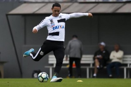 Ricardo Oliveira ter segundo grande teste pelo Santos (Foto: Ivan Storti/Santos FC)