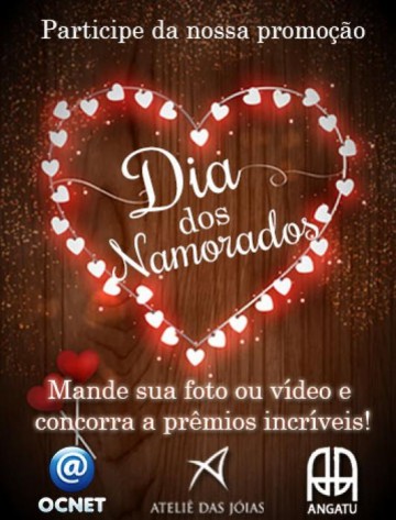 Participe da promo��o de Dia dos Namorados do portal Ocnet
