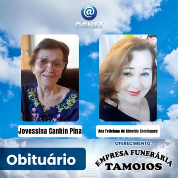 Portal Ocnet informa os falecimentos desta segunda-feira (21/10/2024)