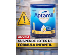 Anvisa suspende tr�s lotes de f�rmula infantil