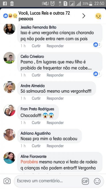 Falta de laudos impede acesso de menores e ao adiamento da Festa do Pe�o de Salmour�o