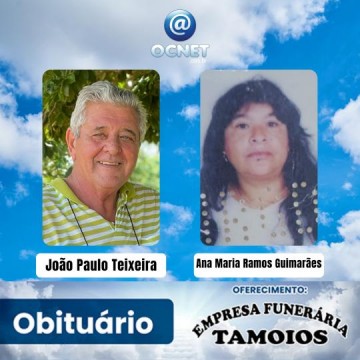 Portal Ocnet informa os falecimentos desta segunda-feira (28/10/2024)