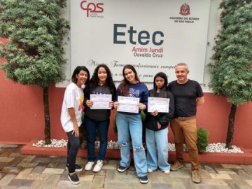 Etec Amim Jundi � destaque nas escolas do Centro Paula Souza em competi��o da USP