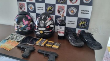 For�a T�tica prende autor de roubo contra conveni�ncia em Tup�