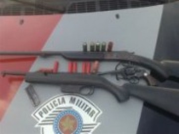 PM apreende arsenal com adolescente que tentou matar em Tup�