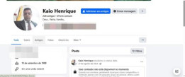 Judici�rio manda bloquear redes sociais de Kaio Henrique, ap�s novas amea�as contra Prefeita Vera Morena e pol�ticos