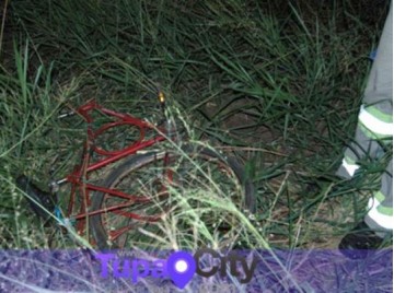 Carro atropela ciclista e v�tima "desaparece"