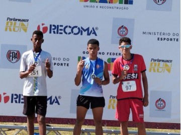 Atleta da cidade de Osvaldo Cruz � campe�o no Salto em Dist�ncia Sub-14 da 2� Copa Futuro