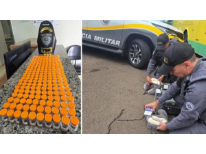 Pol�cia Rodovi�ria apreende carga ilegal de Mounjaro e prende mulher por contrabando e tentativa de suborno em Assis