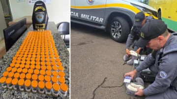 Pol�cia Rodovi�ria apreende carga ilegal de Mounjaro e prende mulher por contrabando e tentativa de suborno em Assis