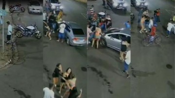 Suspeitos foragidos ap�s atropelarem homem quatro vezes durante briga s�o presos