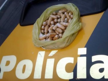 Polcia Rodoviria detm quatro por trfico com cpsulas de cocana