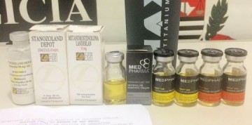 GOE prende empres�rio com anabolizantes em loja de suplementos em Ara�atuba