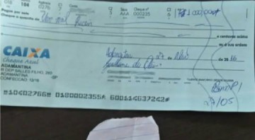 Polcia prende estelionatrio que tentava passar cheque fraudado em Adamantina