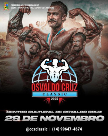 Centro Cultural recebe campeonato de fisiculturismo no s�bado