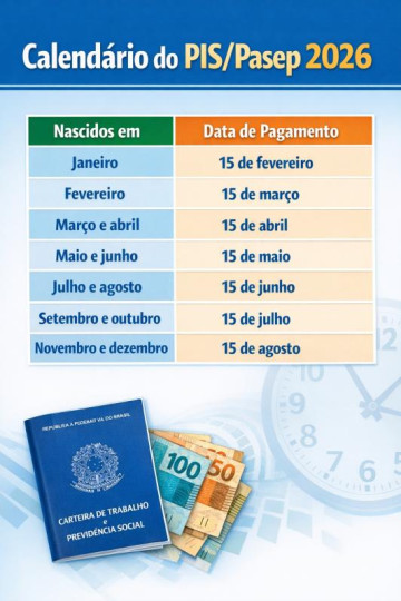 Governo libera consulta ao abono do PIS/Pasep hoje